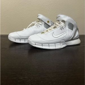 Nike Air Zoom Huarache 2K5 Kobe 6 Men's Size 11 White 310850-11